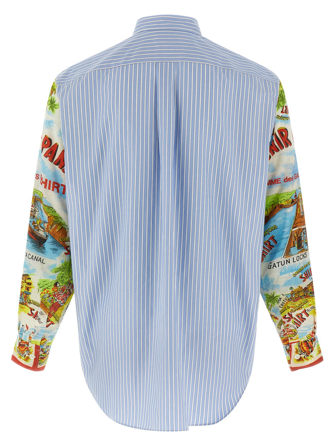 Comme Des Garçons Mehrfarbige Baumwollbluse