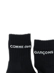 Comme Des Garçons Bicolor Cotton Socks