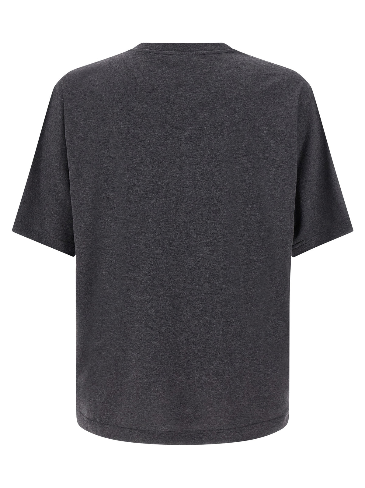 Dolce & Gabbana Graues Baumwoll-T-Shirt