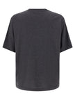 Dolce & Gabbana Graues Baumwoll-T-Shirt
