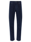 Stone Island Blaue Baumwoll-Freizeithose