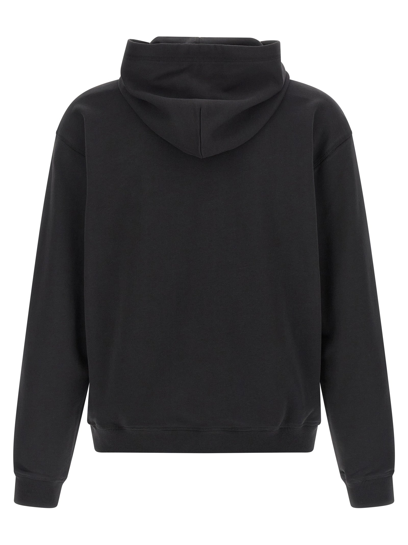 Diesel Schwarzer Baumwoll-Sweatshirt