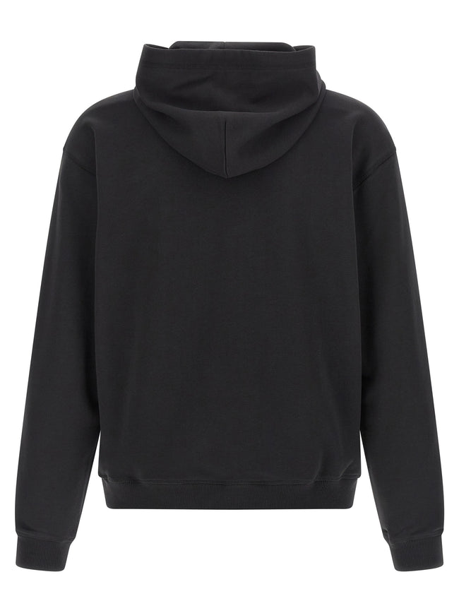 Diesel Schwarzer Baumwoll-Sweatshirt