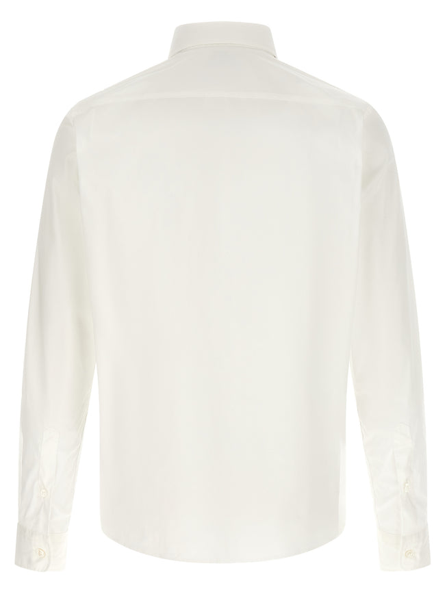 Hugo Boss Weiße Baumwollbluse