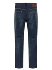 Dsquared² Blaue Jeans aus Baumwolle im geraden Schnitt