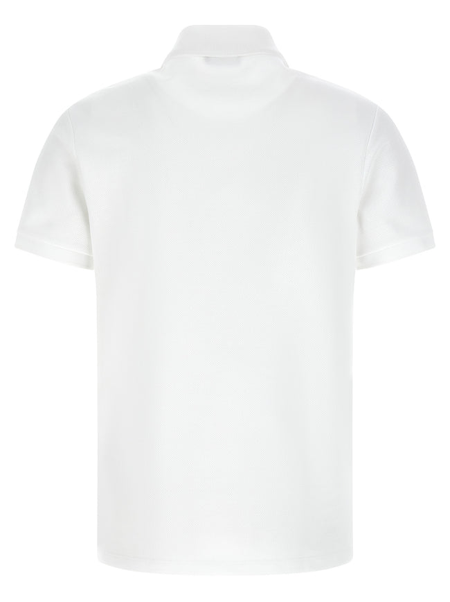 Balmain Bicolor Cotton Polo Shirt