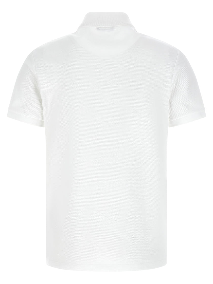 Balmain Bicolor Cotton Polo Shirt