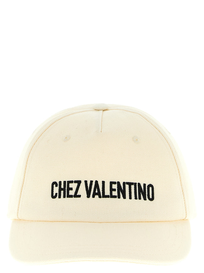 Valentino Garavani Beige Baumwollkappe (Baseball Cap)