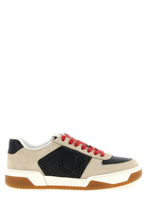 Valentino Garavani Sneakers aus mehrfarbigem Kalbsleder
