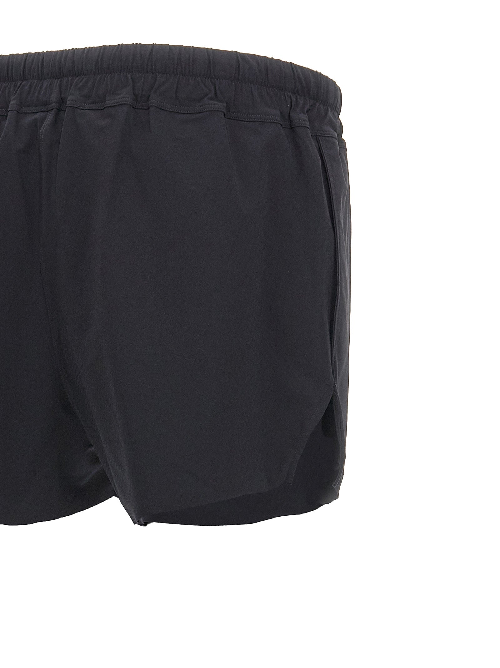 Rick Owens Badeshorts aus schwarzem Nylon