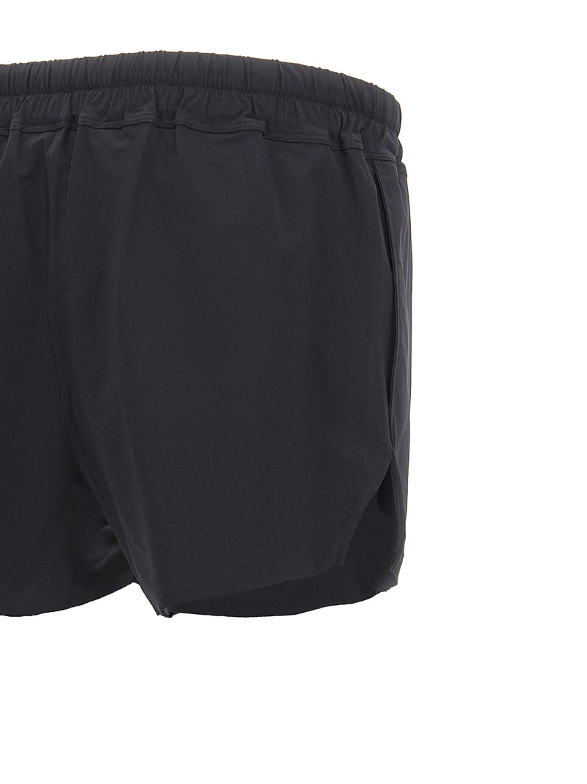 Rick Owens Badeshorts aus schwarzem Nylon