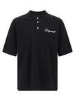 Dsquared² Schwarzes Baumwoll-Poloshirt