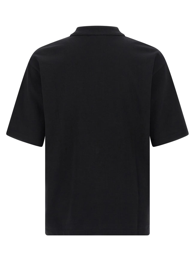 Dsquared² Schwarzes Baumwoll-Poloshirt