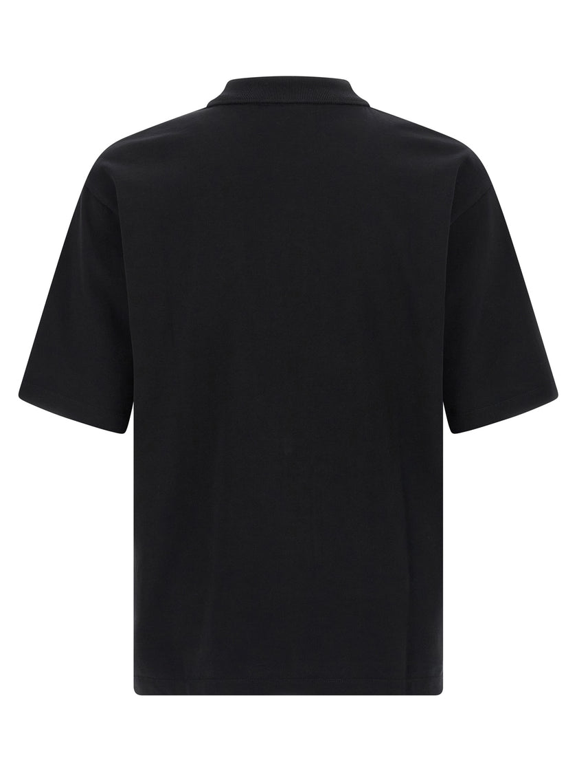 Dsquared² Schwarzes Baumwoll-Poloshirt