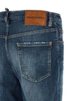 Dsquared² Blaue Jeans aus Baumwolle im geraden Schnitt