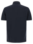 Etro Blaues Baumwoll-Polohemd