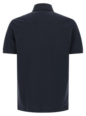 Etro Blue Cotton Polo Shirt