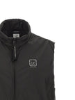 C.P. Company Schwarze ärmellose Jacke aus Polyamid