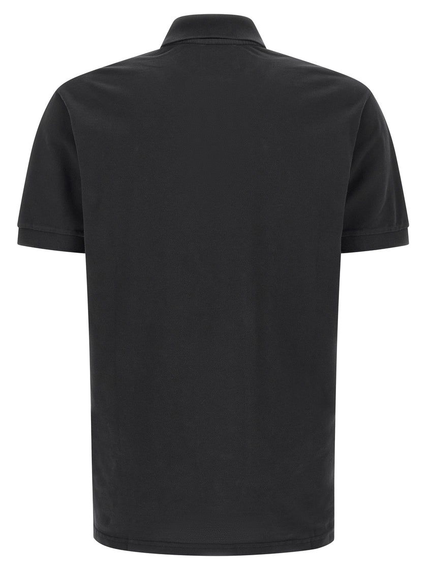 Isabel Marant Schwarzes Baumwoll-Poloshirt
