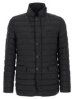 Herno Blaue Polyamid-Jacke in voller Länge