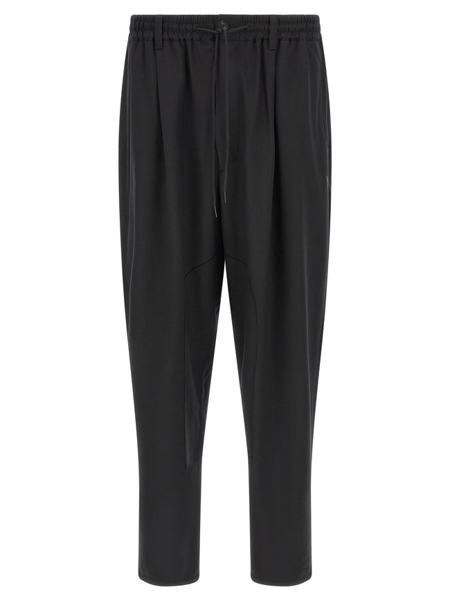 Y-3 Schwarze Freizeithose aus Polyester