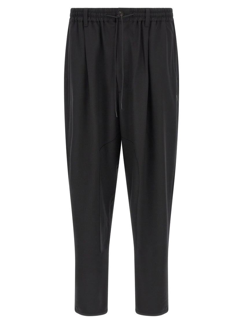 Y-3 Schwarze Freizeithose aus Polyester
