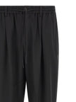 Y-3 Schwarze Freizeithose aus Polyester