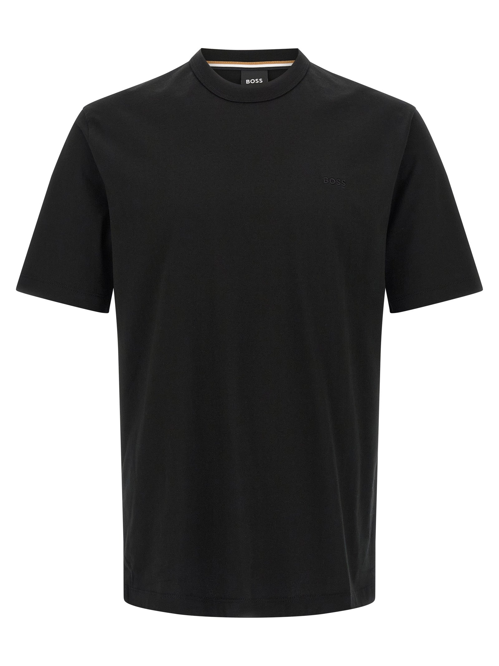 Hugo Boss Schwarzes Baumwoll-T-Shirt