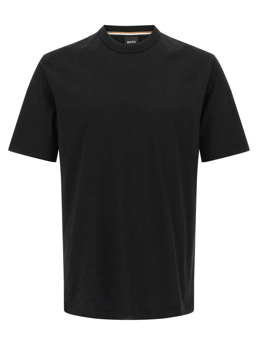 Hugo Boss Schwarzes Baumwoll-T-Shirt