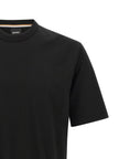 Hugo Boss Schwarzes Baumwoll-T-Shirt