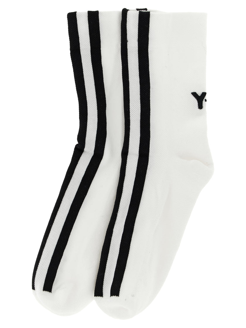 Y-3 Bicolor Cotton Socks