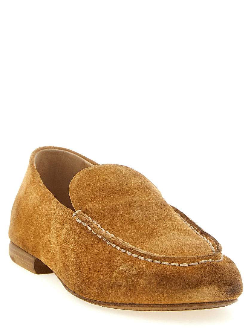 Marsell Braune Kalbsleder-Slipper