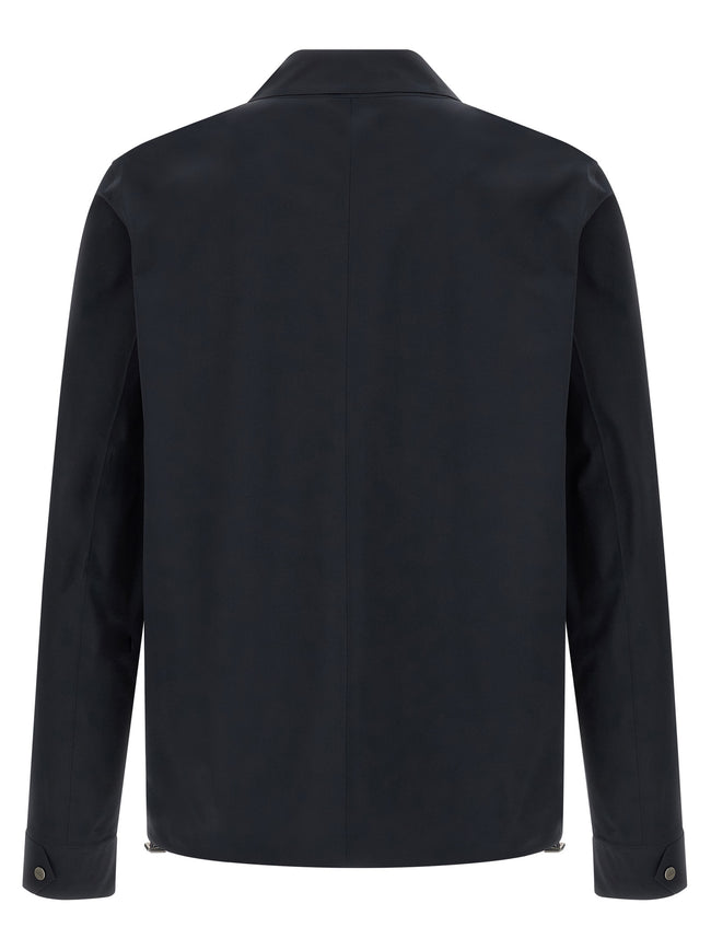 Herno Blaue Shell-Jacke aus Polyamid