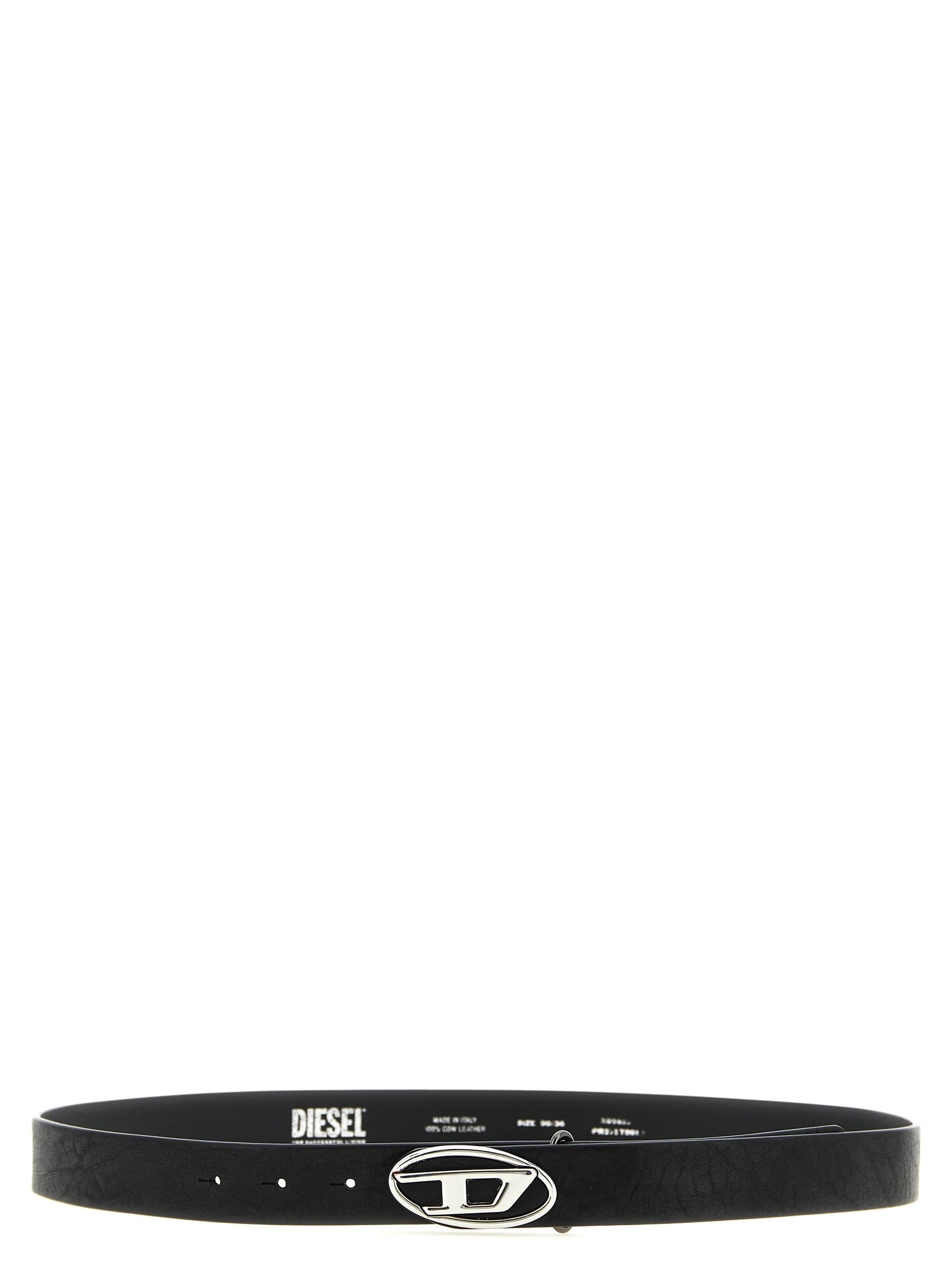 Diesel Schwarzer Gürtel aus Polyethylen, Regular