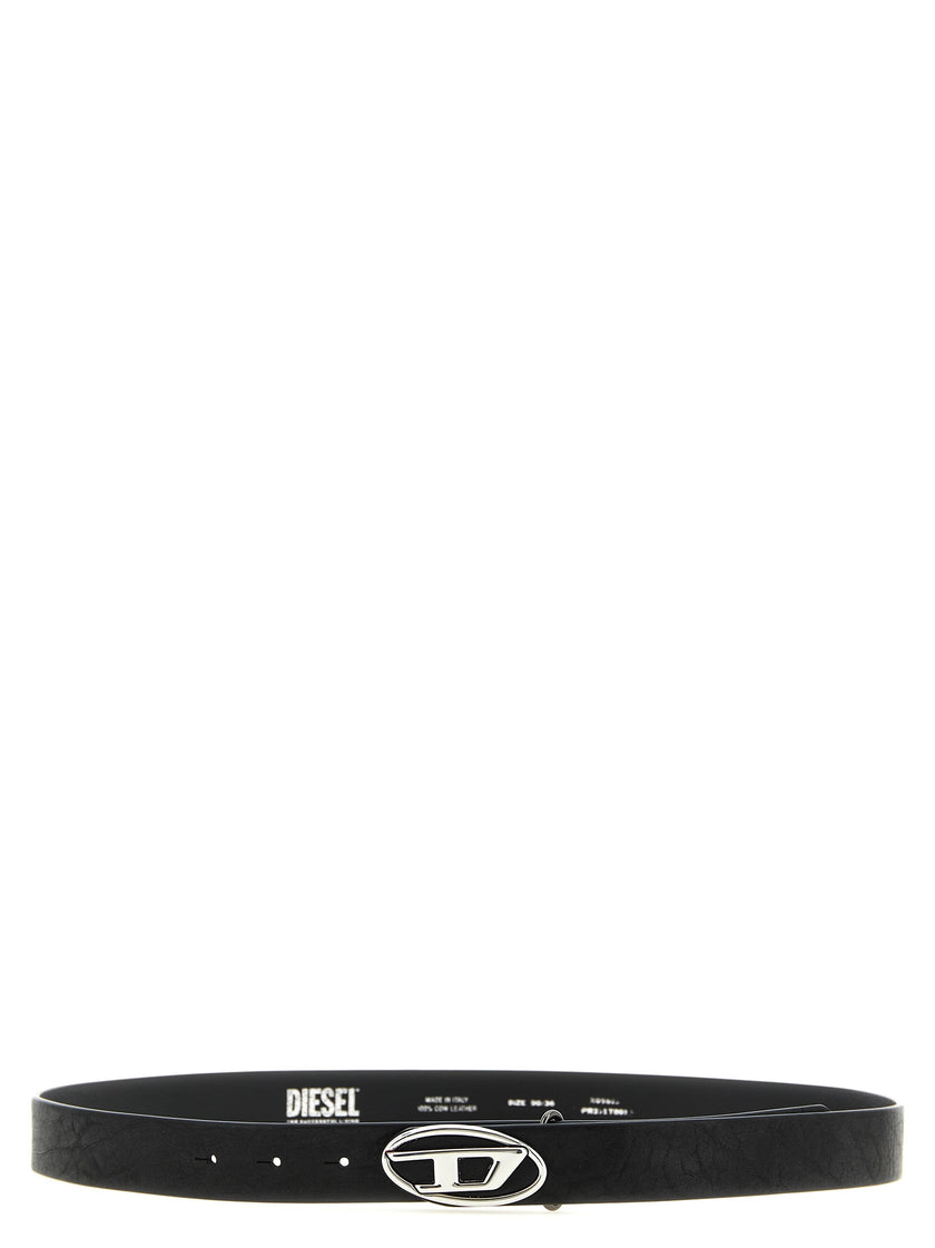 Diesel Schwarzer Gürtel aus Polyethylen, Regular