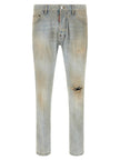 Dsquared² Blaue Baumwolljeans Denim