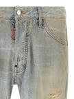 Dsquared² Blaue Baumwolljeans Denim
