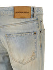 Dsquared² Blaue Baumwolljeans Denim