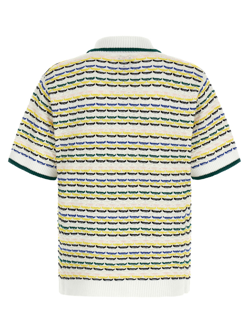 Casablanca Mehrfarbige Baumwollbluse