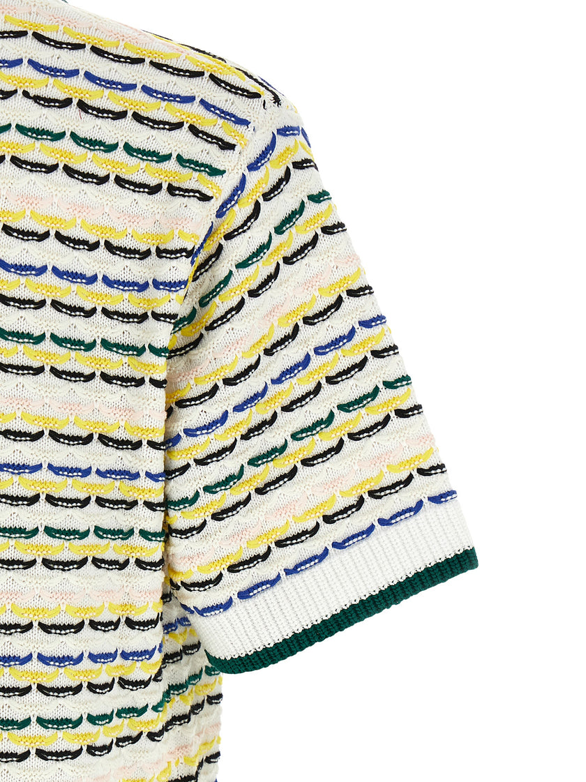 Casablanca Mehrfarbige Baumwollbluse
