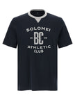 Brunello Cucinelli Blaues Baumwoll-T-Shirt