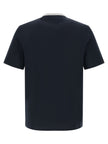 Brunello Cucinelli Blaues Baumwoll-T-Shirt