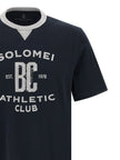 Brunello Cucinelli Blaues Baumwoll-T-Shirt