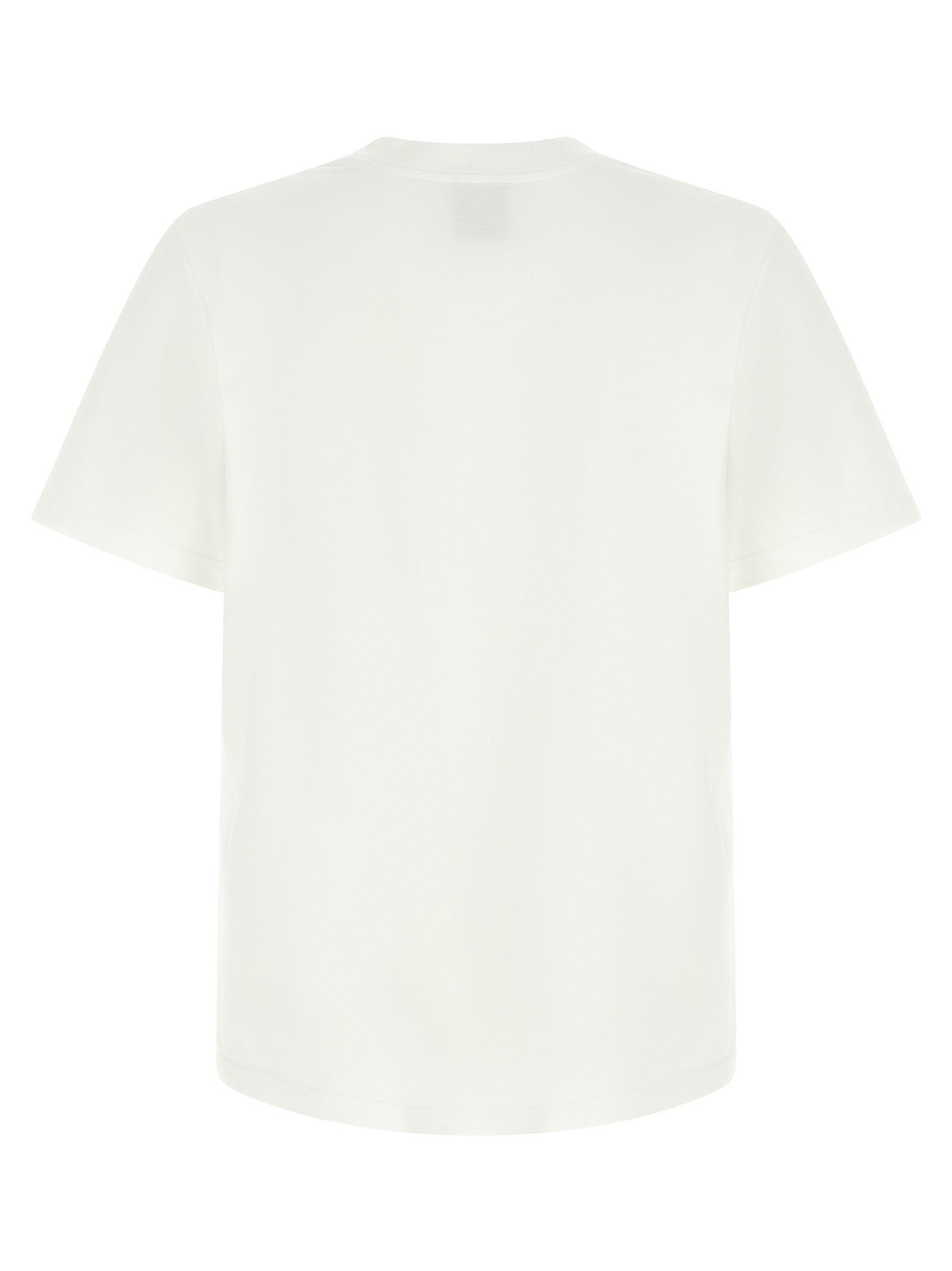 Casablanca Weißes T-Shirt aus Bio-Baumwolle