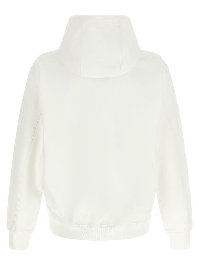 Casablanca Weißer Pullover aus Bio-Baumwolle