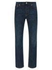 Department 5 Blaue Jeans aus Baumwolle im geraden Schnitt