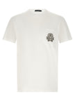 Dolce & Gabbana Weißes Baumwoll-T-Shirt