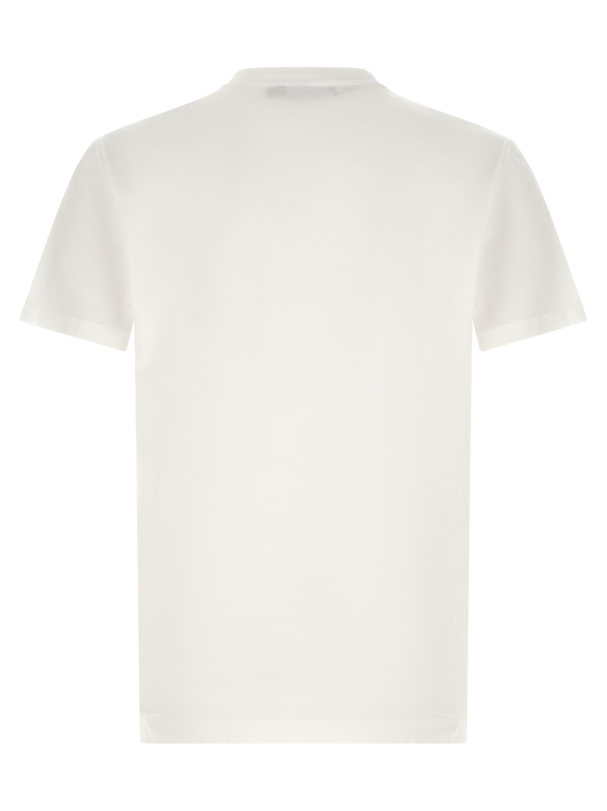 Dolce & Gabbana Weißes Baumwoll-T-Shirt