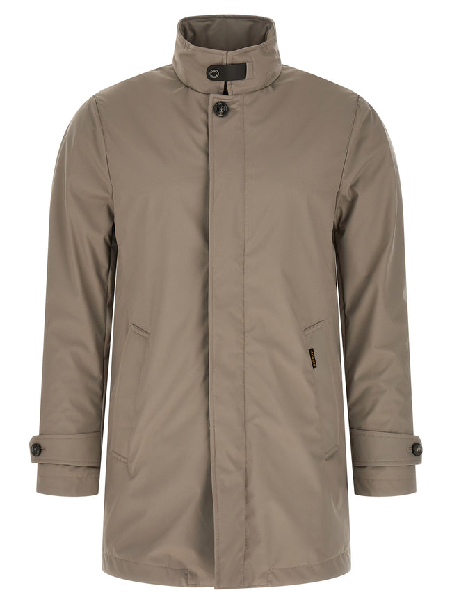 MooRER Graue Shell-Jacke aus Polyester