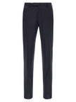 Incotex Blaue Hose aus reiner Schurwolle